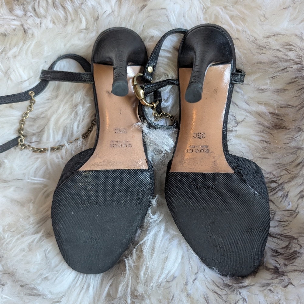 Chain Strap Stilettos - Picture 2 of 4